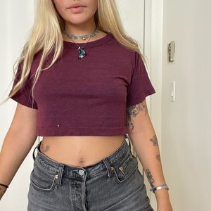 OG American Apparel Croptop